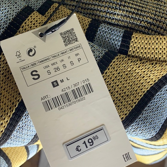 Zara rustic striped weaved dress - Picture 6 of 6